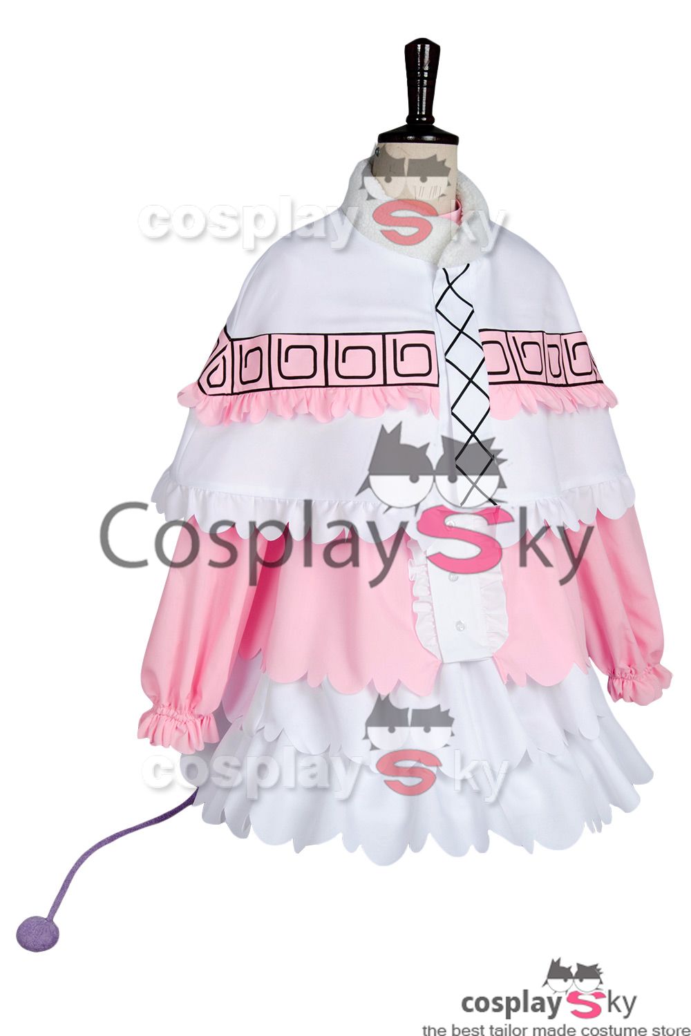 Kobayashi-san Chi no Meidoragon Kanna Kamui Robe Cosplay Costume