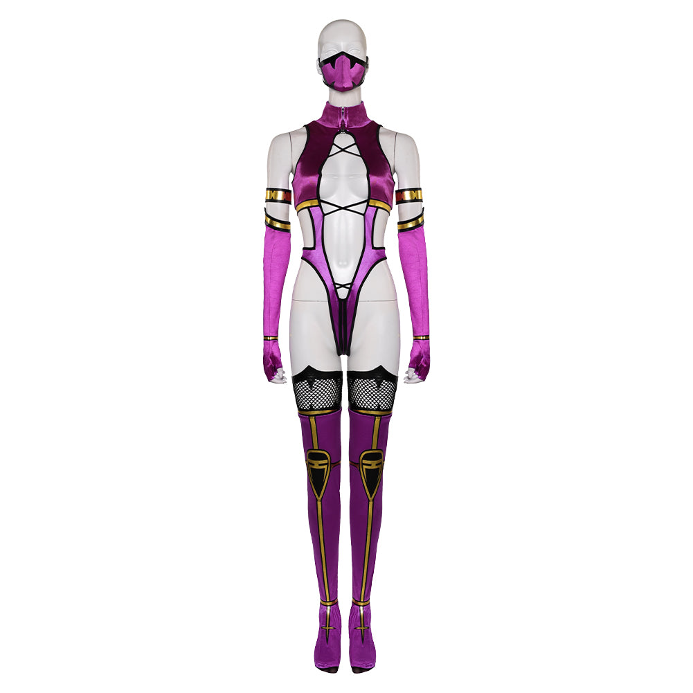 Mortal Kombat 9 Halloween Mileena Tenue Sexy Cosplay Costume