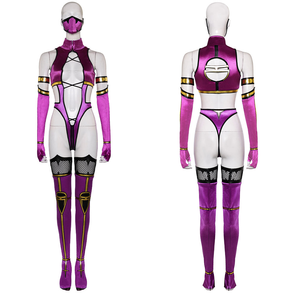 Mortal Kombat 9 Halloween Mileena Tenue Sexy Cosplay Costume