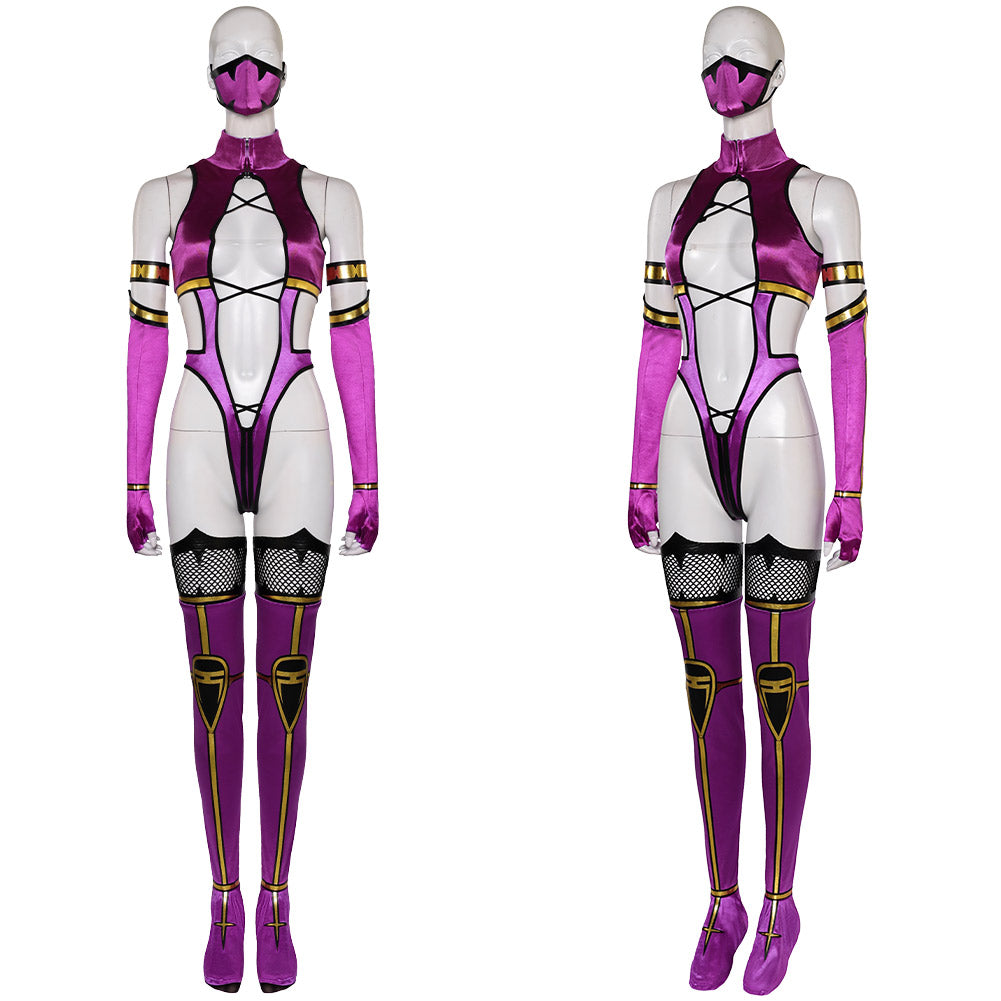 Mortal Kombat 9 Halloween Mileena Tenue Sexy Cosplay Costume