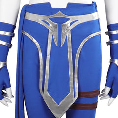 Mortal Kombat Kitana Combattant Jeu Video Cosplay Costume