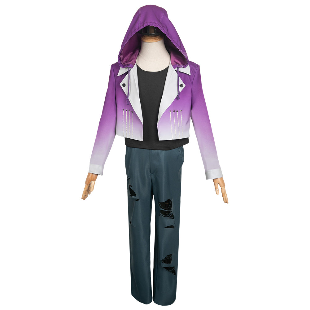 Nijisanji Youtuber Kuzuha Tenue Violette Cosplay Costume