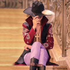 One Piece Dracule Mihawk Cosplay Costume