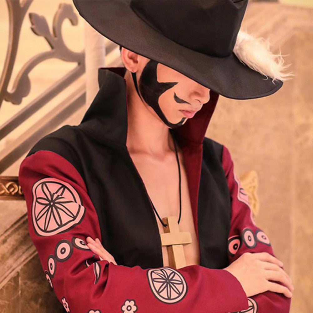 One Piece Dracule Mihawk Cosplay Costume