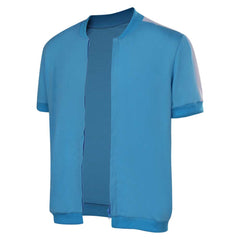 One Piece Monkey D. Luffy Chemise Bleu Cosplay Costume