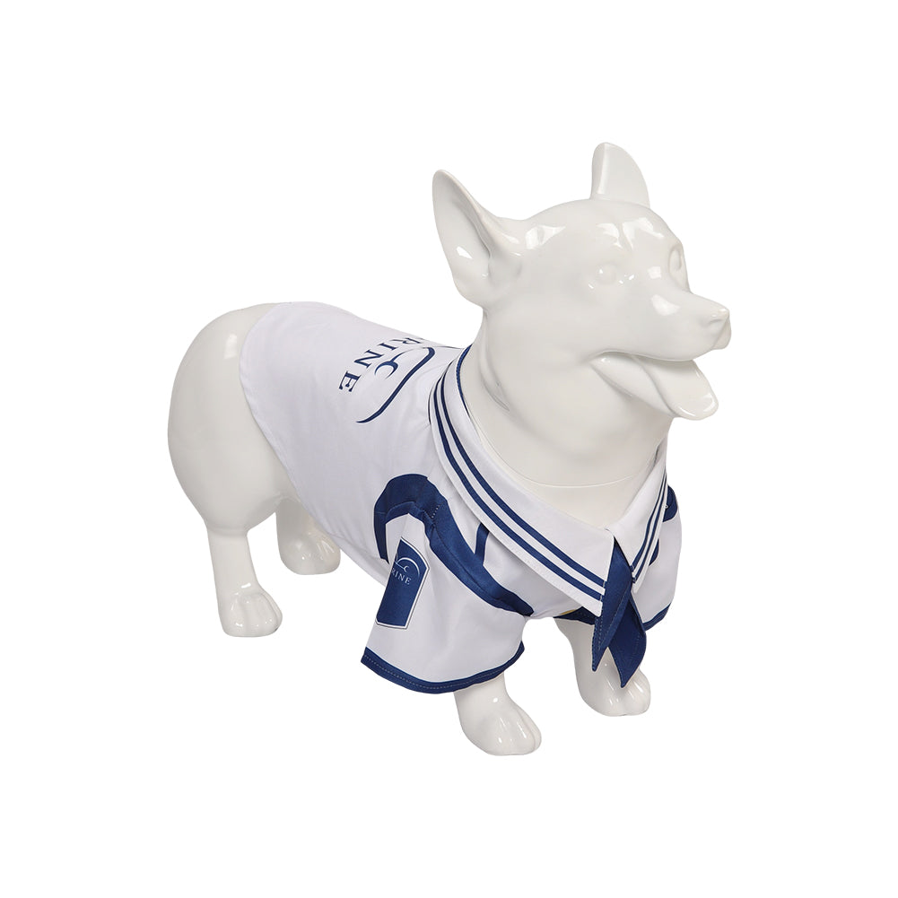 One Piece Navy Chien Costume Pour Animal Costume