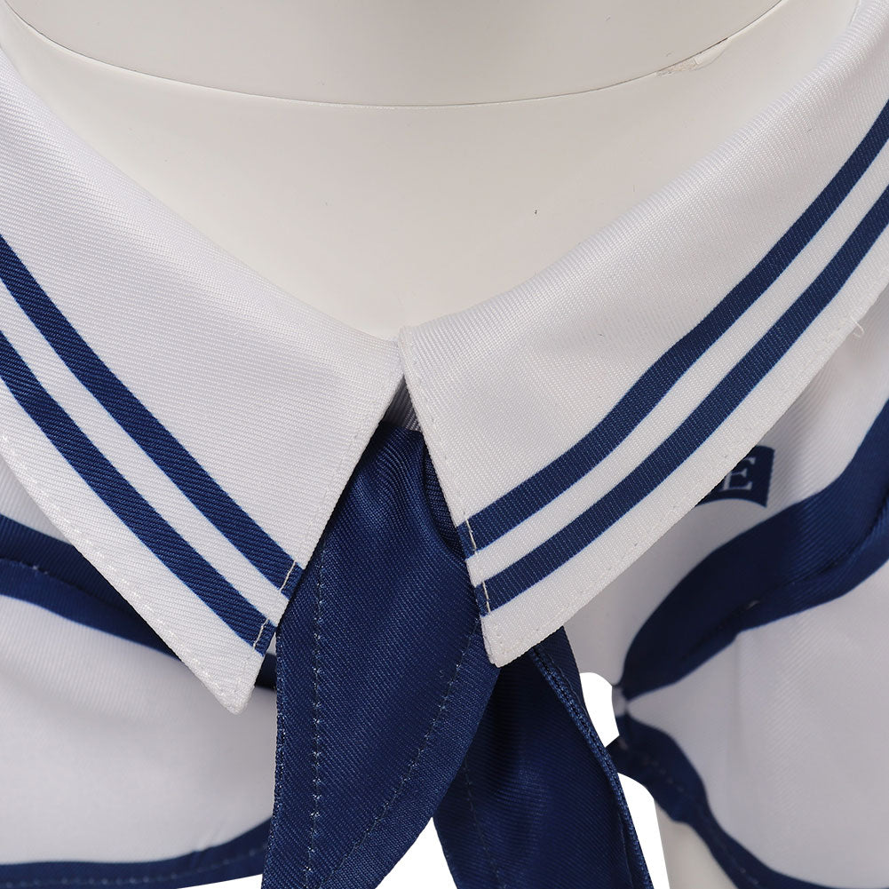 One Piece Navy Chien Costume Pour Animal Costume