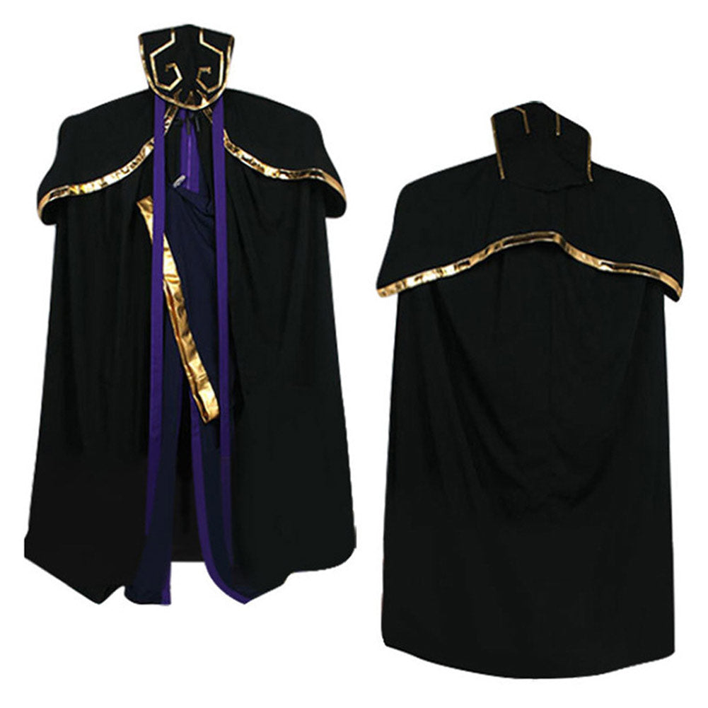 Overlord Ainz Ooal Gown Cape Cosplay Costume