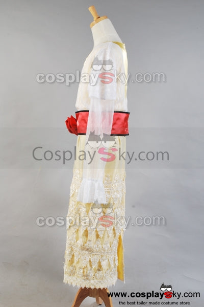 Titanic Rose  Robe Beige  Cosplay Costume