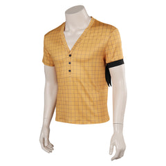 Roronoa Zoro One Piece: Red Jaune Chemise Homme Cosplay Costume