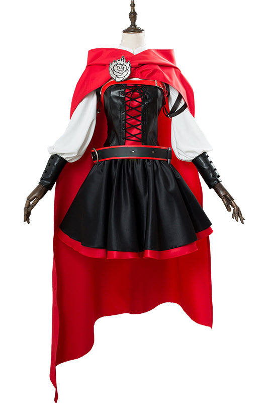 RWBY Saison 3 Ruby Rose Cosplay Costume Version Adulte