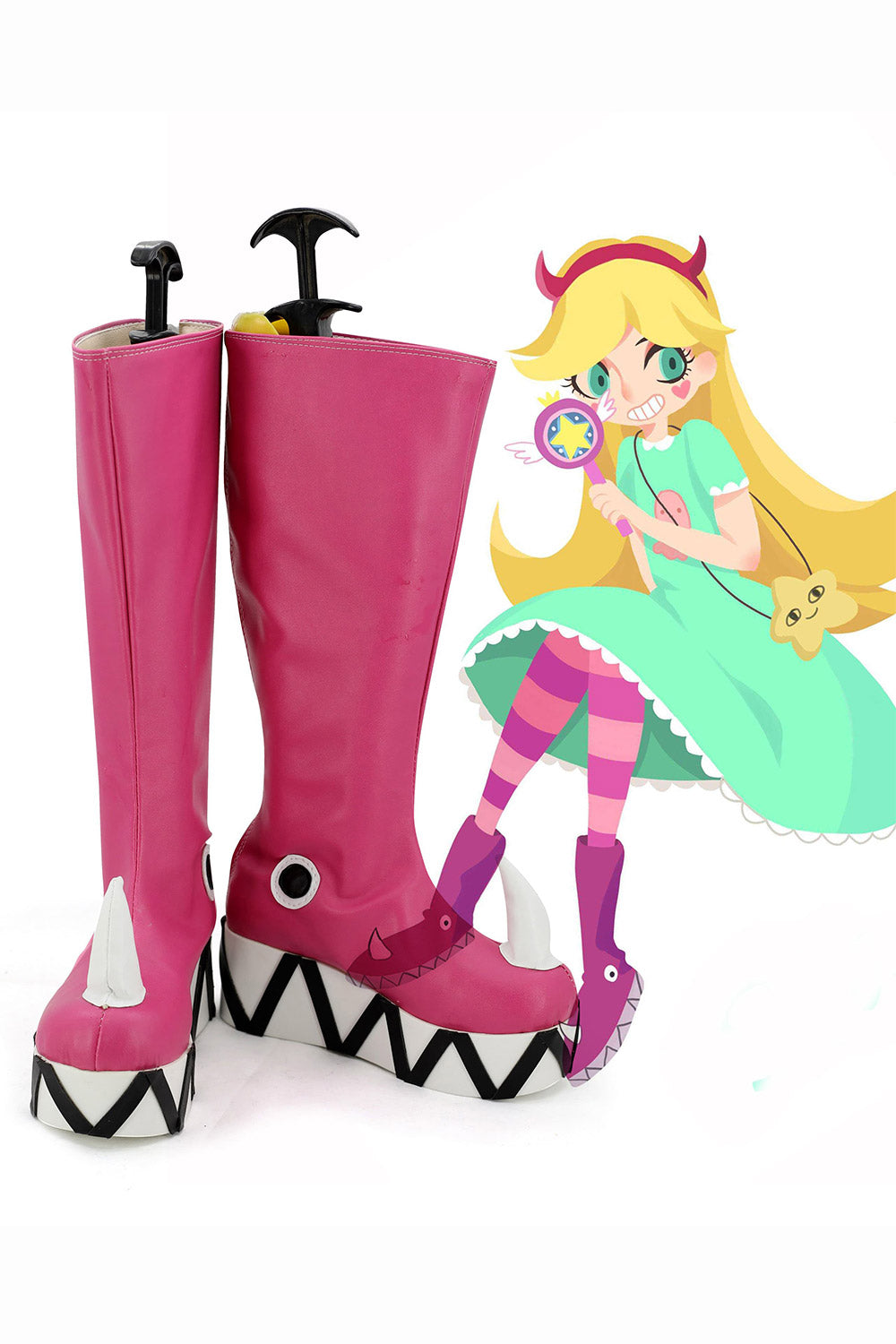 Star Butterfly Princesse Bottes Cosplay Chaussures