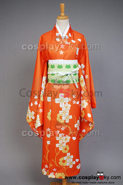 Super Danganronpa 2 Hiyoko Saionji Kimono Cosplay Costume