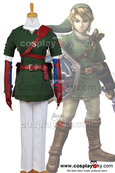 The Legend of Zelda Zelda Link Cosplay Costume Nouvelle