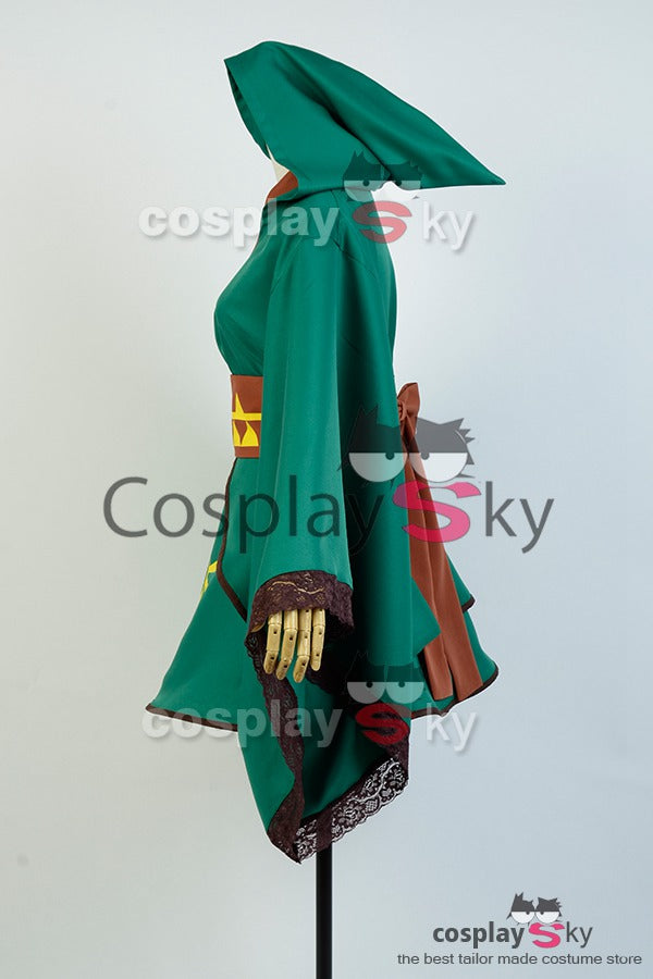 The legend of Zelda Link Cosplay Costume Version Lolita