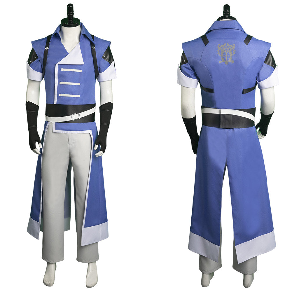 TV Castlevania: Nocturne Richter Belmont Blleu Cosplay Costume