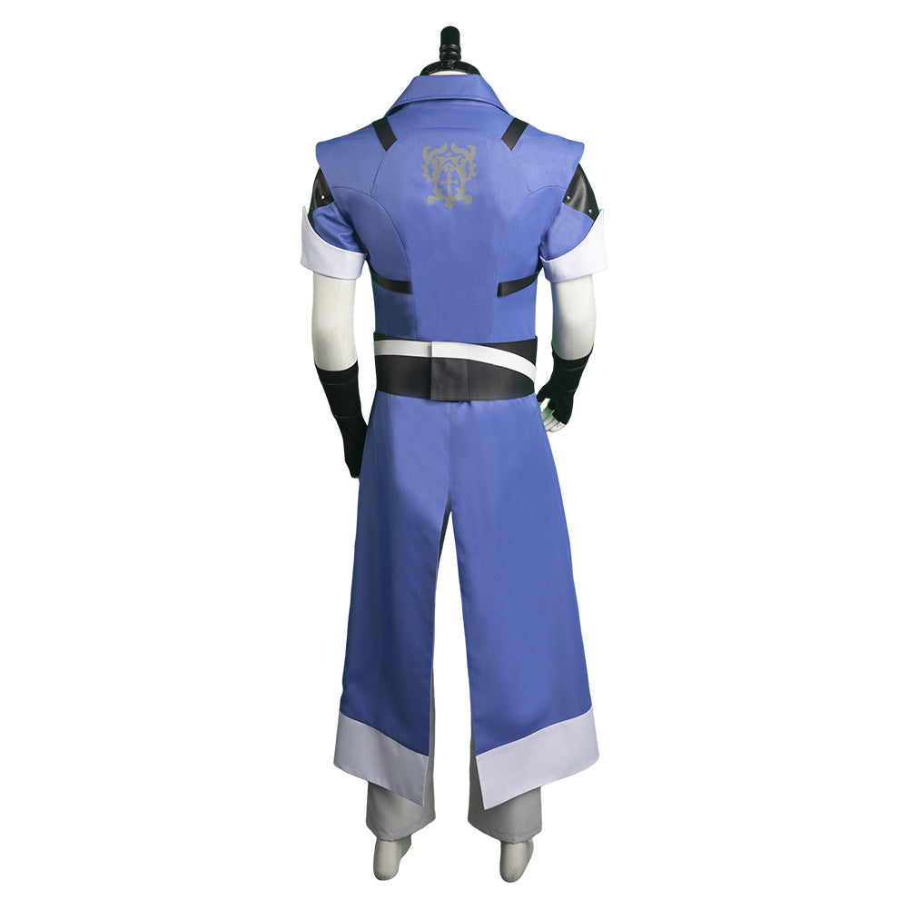 TV Castlevania: Nocturne Richter Belmont Blleu Cosplay Costume