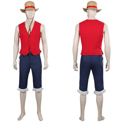 TV One Piece Luffy Homme Cosplay Costume