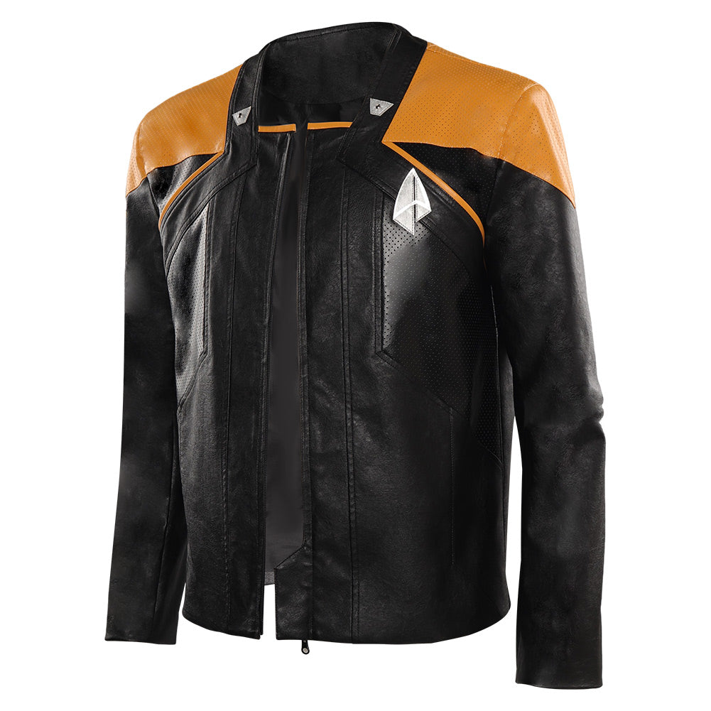 TV Star Trek Picard Manteau Homme Cosplay Costume