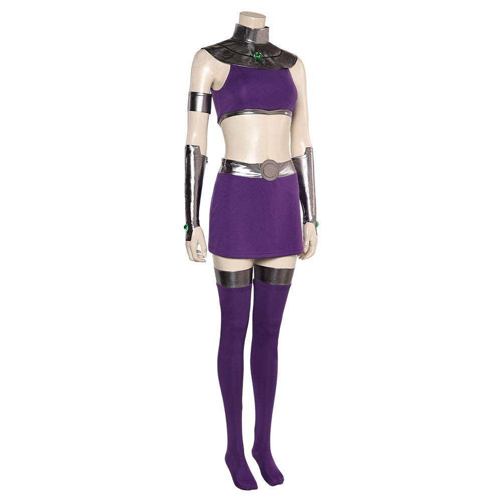 TV Teen Titans Koriand'r Cosplay Costume