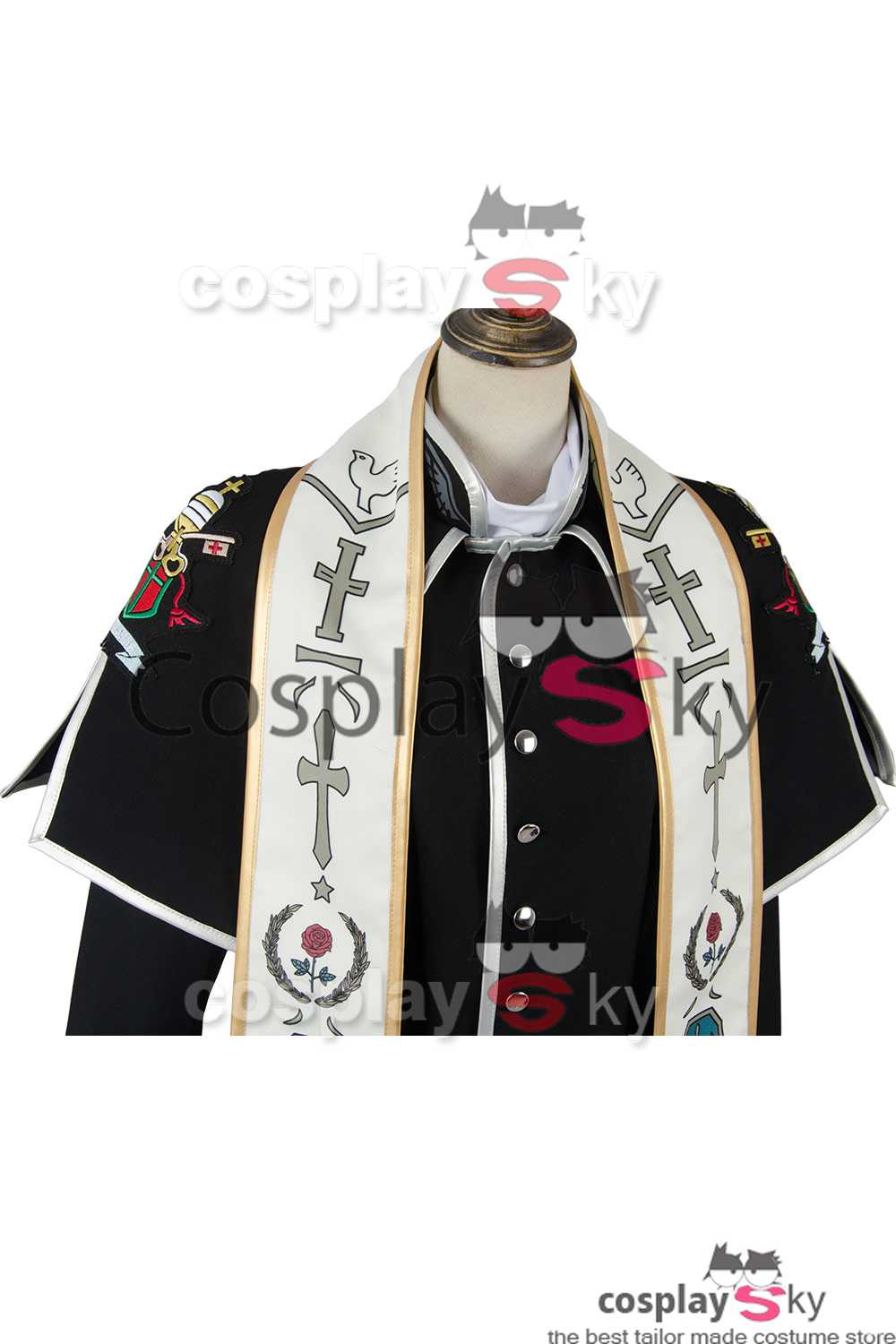 Vatican Miracle Examiner Josef Kou Hiraga Cosplay Costume