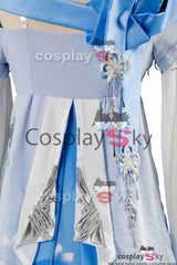 Vocaloid Vsinger Robe Bleu Cosplay Costume